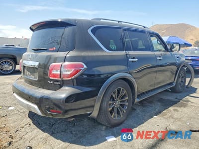 Trzecie zdjęcie samochodu z tyłu: 2017 NISSAN ARMADA PLATINUM VIN:JN8AY2NEXH9707714 - miniatura