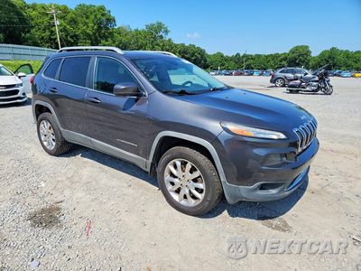 Czwarte zdjęcie samochodu z boku: 2015 JEEP CHEROKEE LIMITED VIN:1C4PJMDS4FW556574 - miniatura