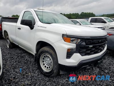 Czwarte zdjęcie samochodu z boku: 2023 CHEVROLET SILVERADO K1500 VIN:3GCNDAEK3PG195883 - miniatura