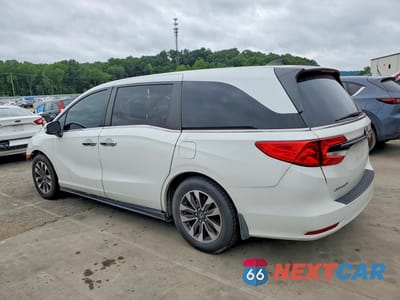 Drugie zdjęcie samochodu z przodu: 2022 HONDA ODYSSEY EXL VIN:5FNRL6H79NB019058 - miniatura