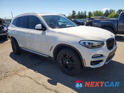 Czwarte zdjęcie samochodu z boku: 2019 BMW X3 XDRIVE30I VIN:5UXTR9C52KLR05516 - miniatura