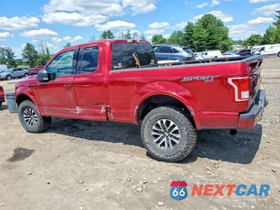 Drugie zdjęcie samochodu z przodu: 2016 FORD F150 SUPER CAB VIN:1FTFX1EF7GFC10675 - miniatura