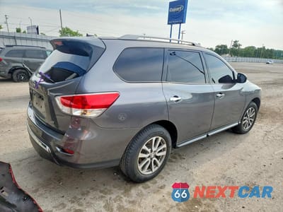 Trzecie zdjęcie samochodu z tyłu: 2015 NISSAN PATHFINDER SV VIN:5N1AR2MN1FC646890 - miniatura