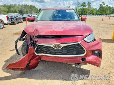 Piąte zdjęcie samochodu w środku: 2020 TOYOTA HIGHLANDER LE VIN:5TDZZRAHXLS009747 - miniatura