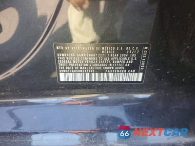 Zdjęcie 12 z 12 samochodu: 2017 VOLKSWAGEN GTI S VIN:3VW4T7AU3HM061965 - miniatura