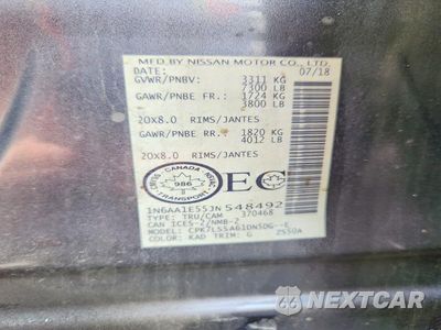 Zdjęcie 12 z 12 samochodu: 2018 NISSAN TITAN S VIN:1N6AA1E55JN548492 - miniatura