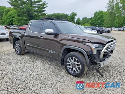 Czwarte zdjęcie samochodu z boku: 2025 TOYOTA TUNDRA 1794 EDITION VIN:5TFMA5DB7SX305948 - miniatura