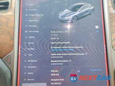 Zdjęcie 9 z 13 samochodu: 2020 TESLA MODEL S VIN:5YJSA1E24LF361632 - miniatura