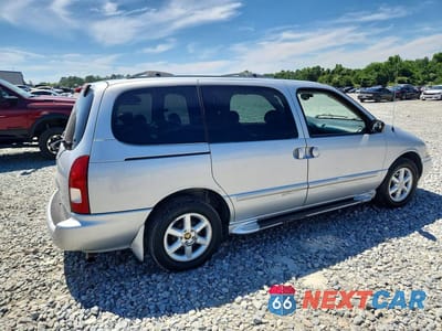 Trzecie zdjęcie samochodu z tyłu: 2002 NISSAN QUEST GLE VIN:4N2ZN17T02D802152 - miniatura