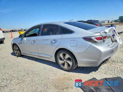 Drugie zdjęcie samochodu z przodu: 2017 HYUNDAI SONATA HYBRID LIMITED VIN:KMHE34L37HA072499 - miniatura