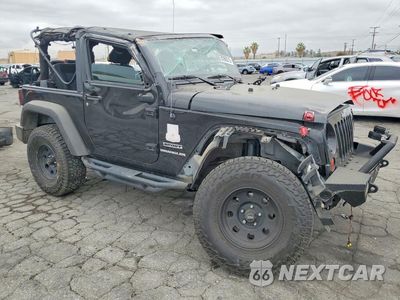 Czwarte zdjęcie samochodu z boku: 2012 JEEP WRANGLER SPORT VIN:1C4AJWAG2CL151862 - miniatura