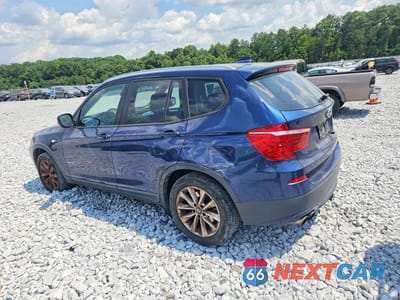 Drugie zdjęcie samochodu z przodu: 2013 BMW X3 XDRIVE28I VIN:5UXWX9C55D0A24710 - miniatura