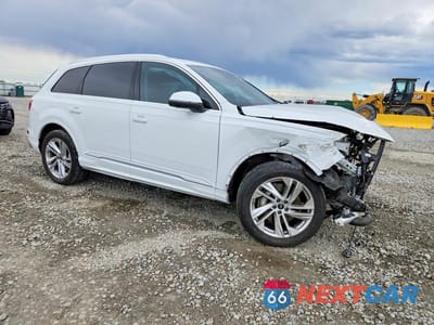 Czwarte zdjęcie samochodu z boku: 2023 AUDI Q7 PREMIUM VIN:WA1ACBF73PD004844 - miniatura