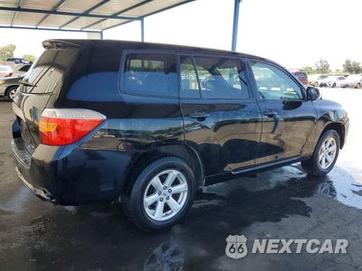 Trzecie zdjęcie samochodu z tyłu: 2008 TOYOTA HIGHLANDER BASE VIN:JTEDS41A482041124 - miniatura