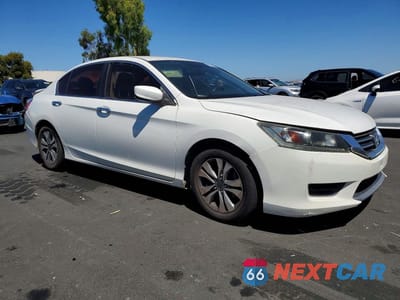 Czwarte zdjęcie samochodu z boku: 2013 HONDA ACCORD LX VIN:1HGCR2F3XDA207853 - miniatura