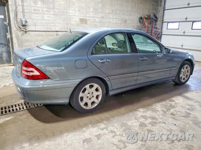 Trzecie zdjęcie samochodu z tyłu: 2005 MERCEDES-BENZ C240 SPORT VIN:WDBRF61J35A652837 - miniatura