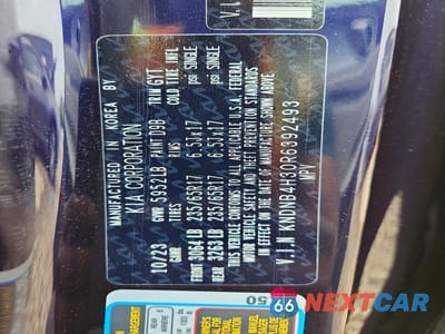 Zdjęcie 12 z 12 samochodu: 2024 KIA CARNIVAL LX VIN:KNDNB4H30R6392493 - miniatura