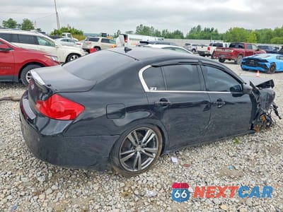 Trzecie zdjęcie samochodu z tyłu: 2013 INFINITI G37 SEDAN X VIN:JN1CV6AR5DM759078 - miniatura