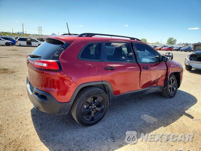 Trzecie zdjęcie samochodu z tyłu: 2017 JEEP CHEROKEE SPORT VIN:1C4PJMAB3HW605383 - miniatura