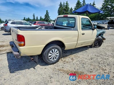 Trzecie zdjęcie samochodu z tyłu: 1993 FORD RANGER VIN:1FTCR10A2PUC19773 - miniatura