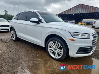 Czwarte zdjęcie samochodu z boku: 2020 AUDI Q5 PREMIUM PLUS VIN:WA1BNAFY7L2001663 - miniatura