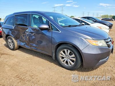 Czwarte zdjęcie samochodu z boku: 2015 HONDA ODYSSEY EXL VIN:5FNRL5H6XFB065274 - miniatura