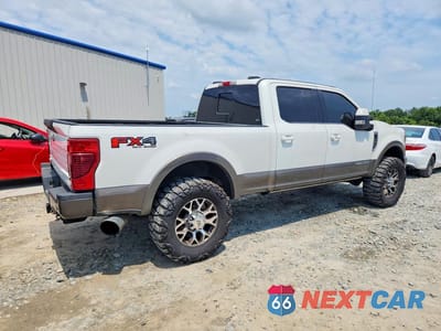 Trzecie zdjęcie samochodu z tyłu: 2020 FORD F250 SUPER DUTY VIN:1FT8W2BT9LEC08955 - miniatura