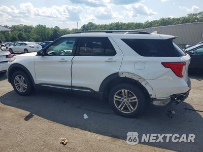 Drugie zdjęcie samochodu z przodu: 2020 FORD EXPLORER XLT VIN:1FMSK8DH3LGC38983 - miniatura