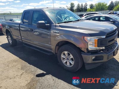 Czwarte zdjęcie samochodu z boku: 2019 FORD F150 SUPER CAB VIN:1FTEX1E53KKC19148 - miniatura