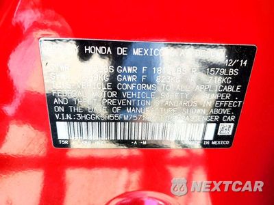 Zdjęcie 13 z 13 samochodu: 2015 HONDA FIT LX VIN:3HGGK5H55FM757246 - miniatura