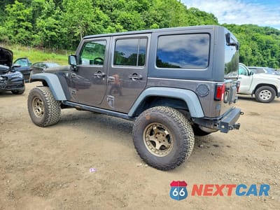 Drugie zdjęcie samochodu z przodu: 2014 JEEP WRANGLER UNLIMITED RUBICON VIN:1C4BJWFG1EL214403 - miniatura