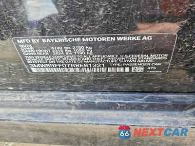 Zdjęcie 12 z 12 samochodu: 2024 BMW 330XI VIN:3MW89FF07R8E81321 - miniatura
