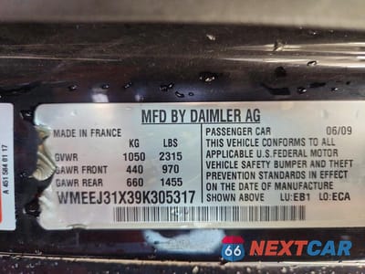 Zdjęcie 12 z 12 samochodu: 2009 SMART FORTWO PURE VIN:WMEEJ31X39K305317 - miniatura