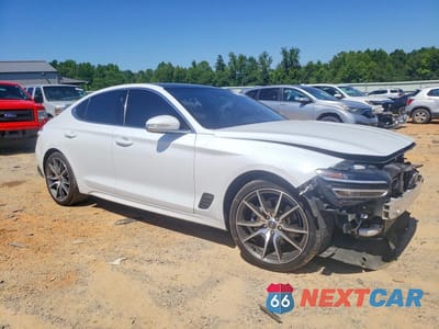 Czwarte zdjęcie samochodu z boku: 2022 GENESIS G70 2.0T VIN:KMTG34TA4NU103506 - miniatura