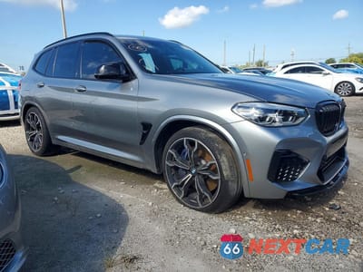 Czwarte zdjęcie samochodu z boku: 2020 BMW X3 M COMPETITION VIN:5YMTS0C03LLT09829 - miniatura