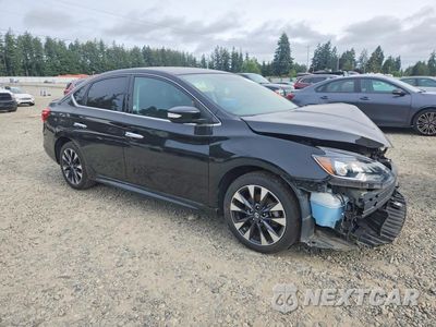 Czwarte zdjęcie samochodu z boku: 2019 NISSAN SENTRA SR VIN:3N1AB7AP6KY203649 - miniatura