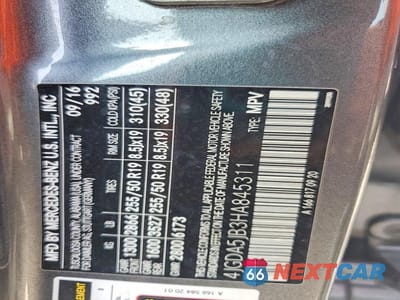 Zdjęcie 13 z 13 samochodu: 2017 MERCEDES-BENZ GLE 350 VIN:4JGDA5JB3HA845311 - miniatura