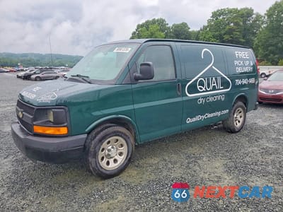 2013 CHEVROLET EXPRESS G1500 1GCSGAFX6D1180292 - główne zdjęcie licytacji z USA - miniatura