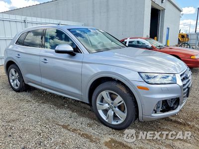 Czwarte zdjęcie samochodu z boku: 2019 AUDI Q5 PRESTIGE VIN:WA1CNAFY6K2048346 - miniatura