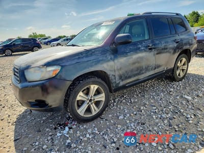 2009 TOYOTA HIGHLANDER SPORT JTEES43A192123217 - główne zdjęcie licytacji z USA - miniatura