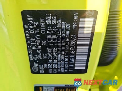 Zdjęcie 14 z 14 samochodu: 2024 HYUNDAI KONA SEL VIN:KM8HBCAB7RU098704 - miniatura