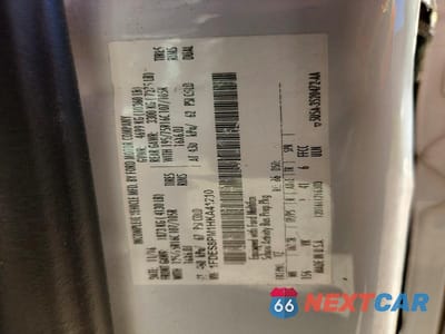 Zdjęcie 10 z 10 samochodu: 2017 FORD TRANSIT T-350 HD VIN:1FDES8PM1HKA41210 - miniatura