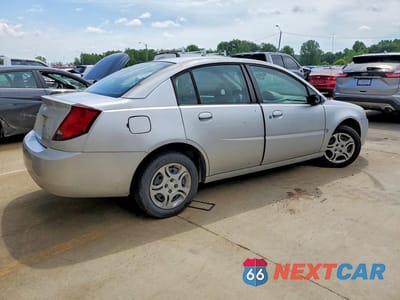 Trzecie zdjęcie samochodu z tyłu: 2003 SATURN ION LEVEL 2 VIN:1G8AJ52F43Z123505 - miniatura