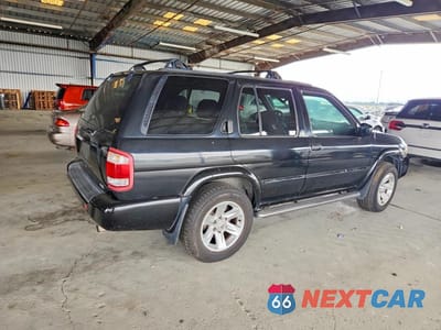 Trzecie zdjęcie samochodu z tyłu: 2002 NISSAN PATHFINDER SE VIN:JN8DR09Y22W722932 - miniatura