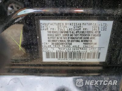 Zdjęcie 12 z 12 samochodu: 2024 NISSAN SENTRA SV VIN:3N1AB8CV8RY387648 - miniatura