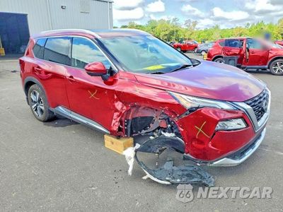 Czwarte zdjęcie samochodu z boku: 2023 NISSAN ROGUE PLATINUM VIN:JN8BT3DD3PW309911 - miniatura