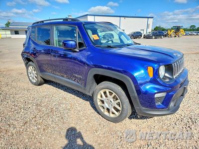 Czwarte zdjęcie samochodu z boku: 2021 JEEP RENEGADE LATITUDE VIN:ZACNJDBB4MPM54418 - miniatura