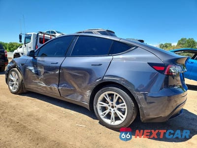 Drugie zdjęcie samochodu z przodu: 2021 TESLA MODEL Y VIN:5YJYGDEE3MF160567 - miniatura