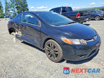 Czwarte zdjęcie samochodu z boku: 2006 HONDA CIVIC SI VIN:2HGFG21506H706516 - miniatura