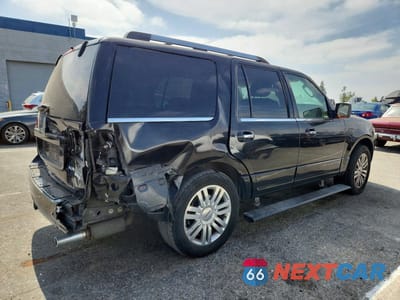 Trzecie zdjęcie samochodu z tyłu: 2009 LINCOLN NAVIGATOR VIN:5LMFU28549EJ00542 - miniatura